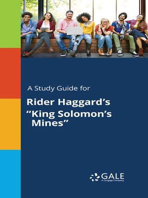 cover image of A Study Guide for Rider Haggard's "King Solomon's Mines"